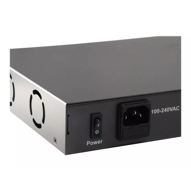 Switch não gerido LevelOne FGP-2602W380 26 portas Fast Ethernet PoE