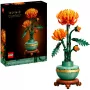 LEGO Icons conjunto de construção de crisântemos modelo criativo para adultos para construir uma planta artificial presente para mulheres homens ela ou ele decoração para casa escritório