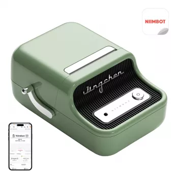 Impressora de etiquetas portátil Niimbot B21 Pro (verde)