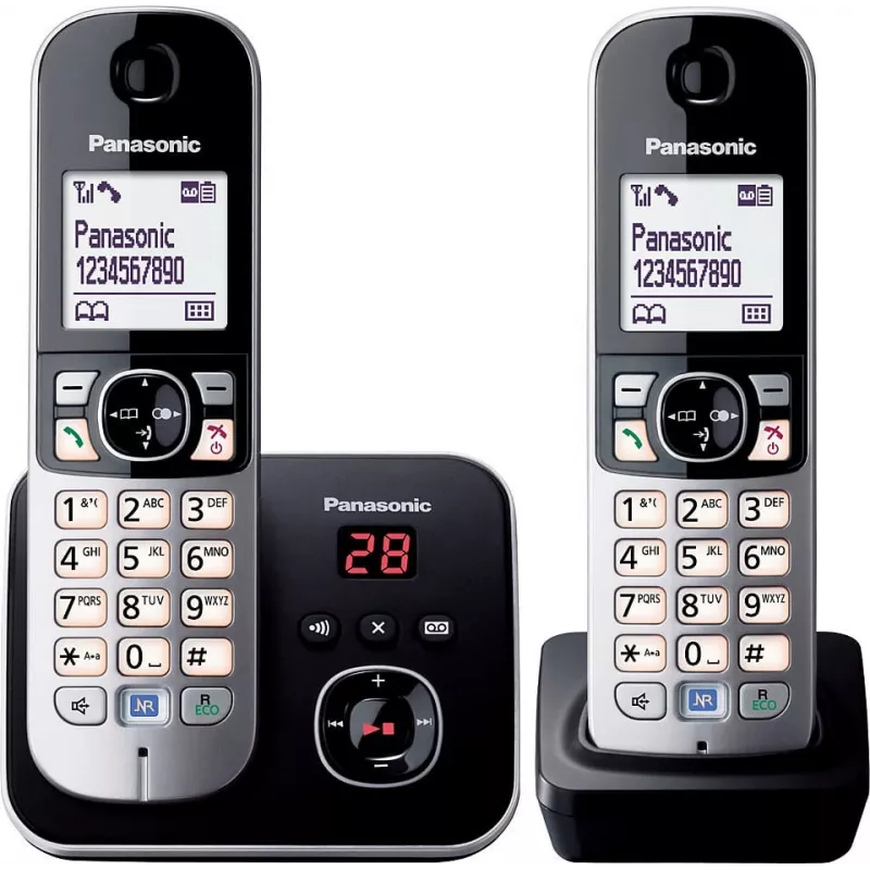 Telefone DECT Panasonic KX-TG6822GB