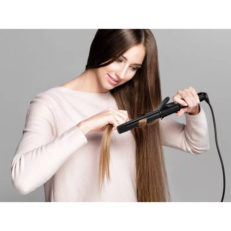 Beper P301PIS001 ferro de cachear cabelo, 25 mm, cerâmico, 180°C, 35 W, preto