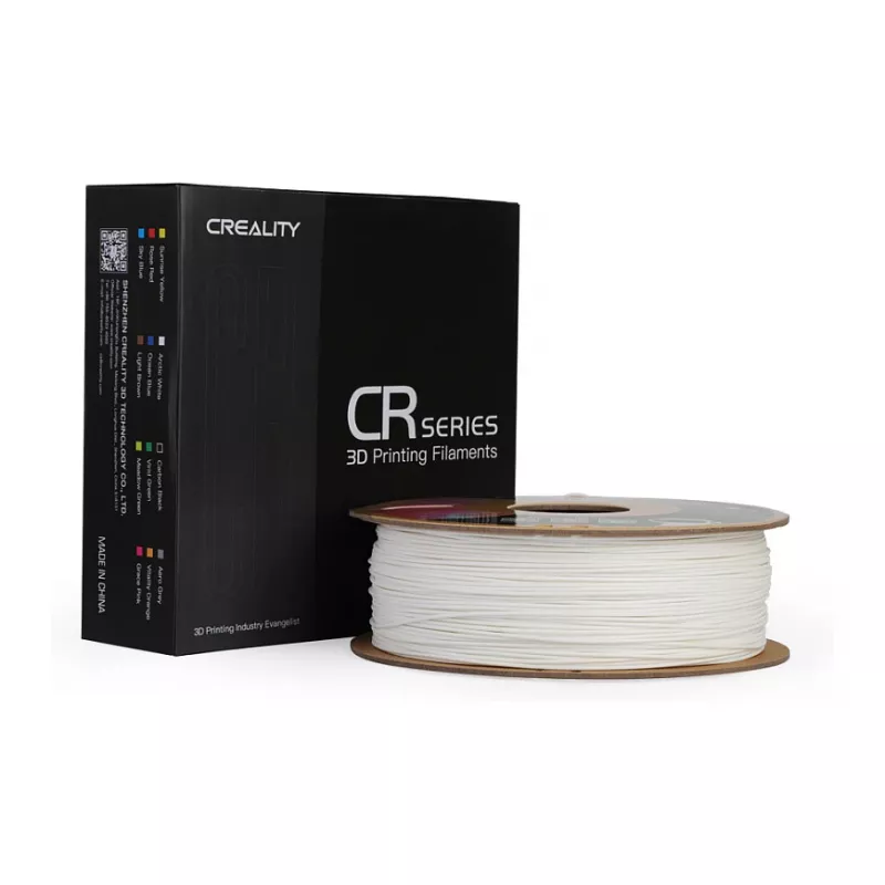 Bobina de filamento Creality PLA 1,75 mm branco 1 kg (modelo 3301010296)