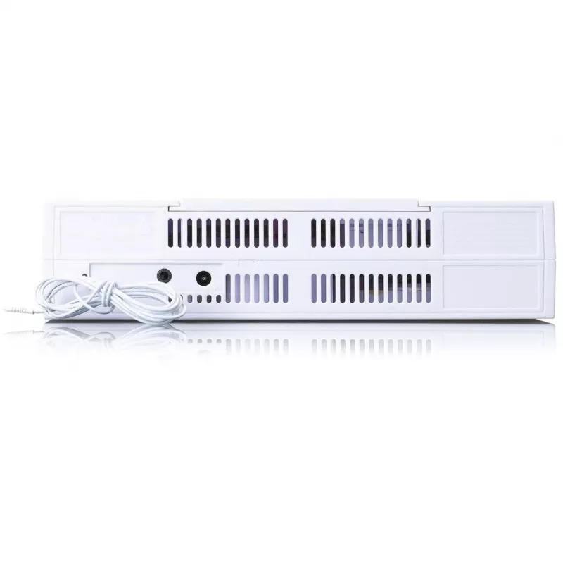 Lenco KCR-190WH rádio de cozinha para montar sob armário com PLL FM, DAB+ e Bluetooth, branco
