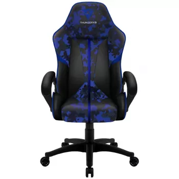 Cadeira gaming thunder x3 BC1 Camo Blue com assento ajustável em altura e reclinável