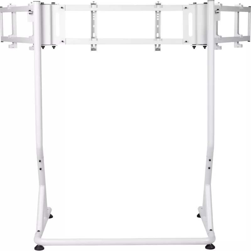Suporte triplo para monitores Thermaltake Pro branco neve para monitores 17 - 55 (GSC-MSP-MDSLWH-01)