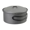 Conjunto de cozinha de campismo ESBIT PT1100HA – panela de alumínio 1,1 L, Ø14,8 cm, 227 g, preto