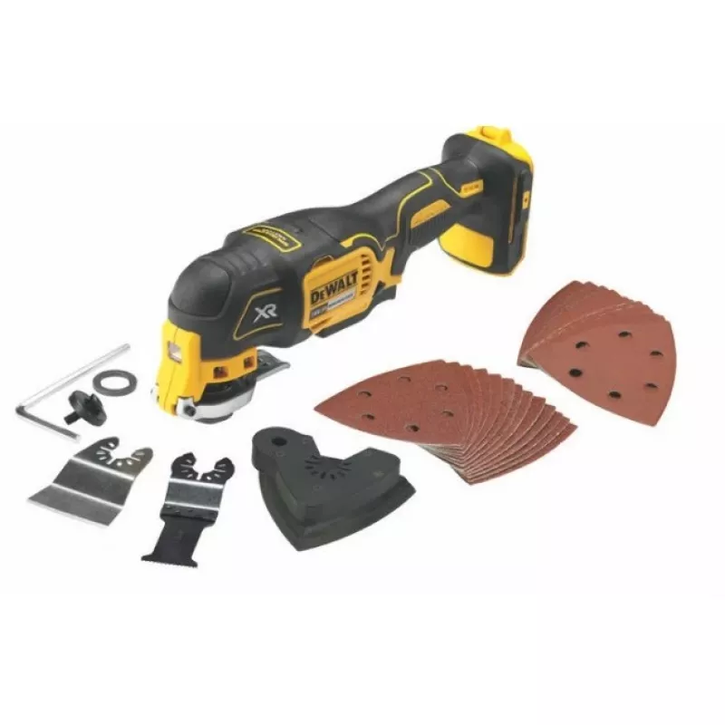 Ferramenta multifunções sem fios DeWALT DCS355N 18V, 31 cm de largura, 20.000 OPM, 1,06 kg