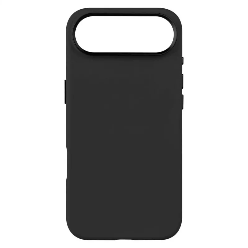 Capa traseira para telemóvel FIXED MagFlow para Apple iPhone Air, silicone líquido, preto