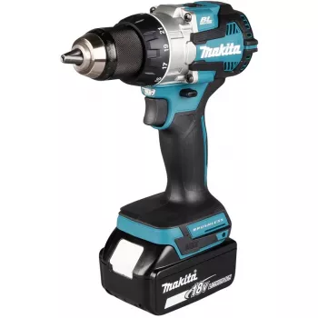 Makita DDF489RTJ Aparafusadora/Chave de impacto 1800 rpm Preto, Azul, Aço