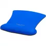 Tapete de rato ergonómico Delock com apoio de pulso azul 255 x 207 mm (12699)