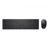 Conjunto de teclado e rato Dell KM5221W Wireless preto
