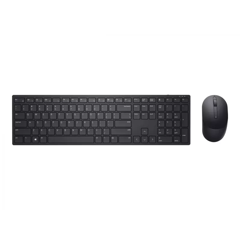 Conjunto de teclado e rato Dell KM5221W Wireless preto