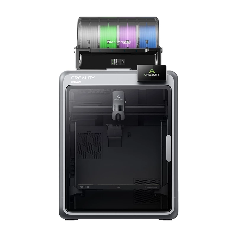 Impressora 3D Creality K2 Pro Combo – volume de impressão 300×300×400 mm, extrusora dupla