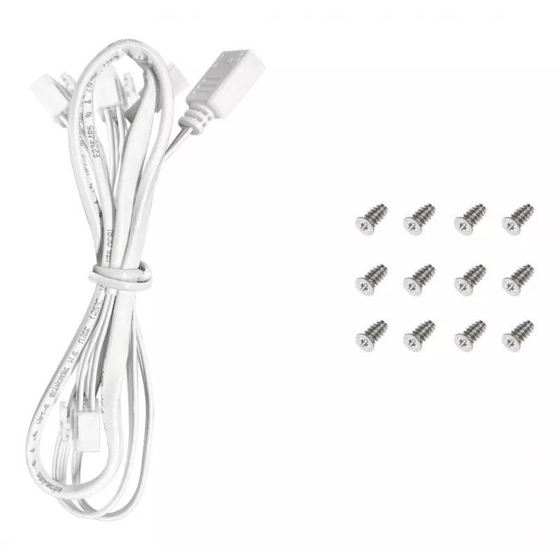 DeepCool FL12 WH 3-in-1 ventoinhas de caixa de 120 mm (3 un.), 2150 rpm, rolamento de fluido dinâmico, PWM de 4 pinos, brancas