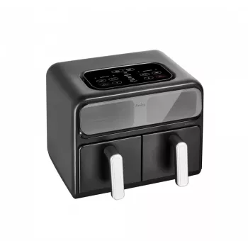 Fritadeira de ar quente AMICA AFM7020 preto — 700 W de potência, capacidade de 3,5 l