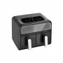 Fritadeira de ar dupla Amica AFM 7020, 8 L, 2400 W, preta