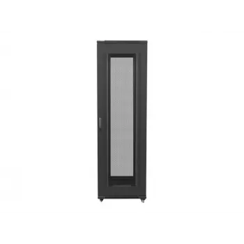 Armário de pé LANBERG FF01-8042-23B 42U 19 polegadas 800×1000 mm preto, capacidade 121 kg