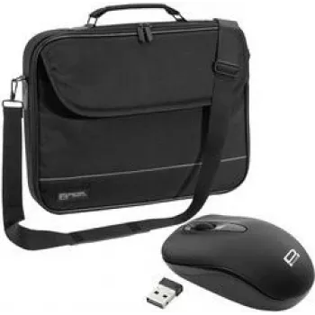 Saco para portátil PEDEA Fair 17,3 (43,9 cm), preto + rato para PC (SET010-66068020)