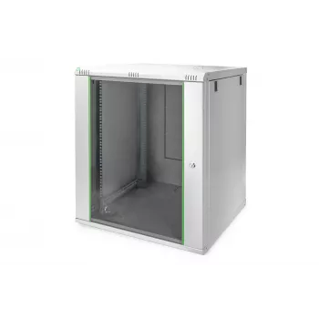 DIGITUS Professional Dynamic Basic Series DN-19 16U-6/6-EC - caixa - adequada para montagem na parede - cinzento, RAL 7035 - 16U - 48,3 cm (19)