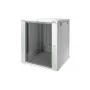 DIGITUS Professional Dynamic Basic Series DN-19 16U-6/6-EC - caixa - adequada para montagem na parede - cinzento, RAL 7035 - 16U - 48,3 cm (19)