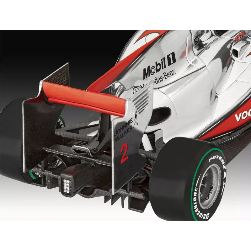 Maquete em plástico REVELL McLaren Mercedes MP4-25 Lewis Hamilton — escala 1:24