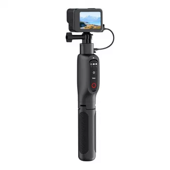 Telesin S1-CSS-01-TGP tripé e suporte selfie com controlo remoto para GoPro Hero 13/12/11/10/9/MAX