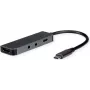 Dock para portátil ROLINE 12021125 USB 3.2 Gen 1 Type-C cinzento 100W