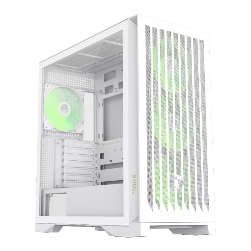 Caixa Gamemax | LEADER 2 WH | branco | E-ATX | fonte de alimentação não incluída