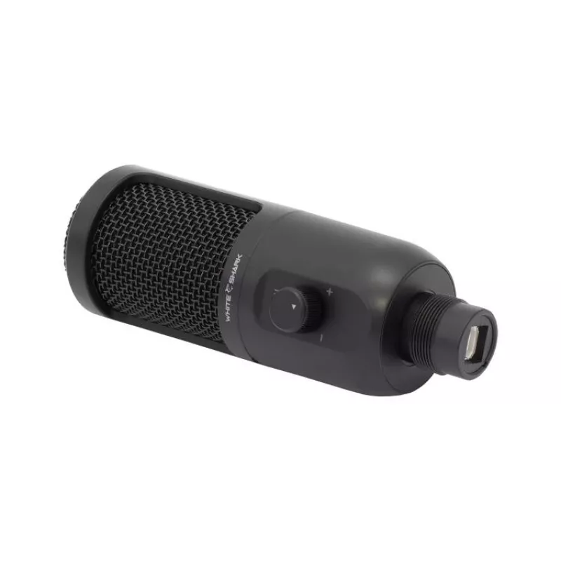 Microfone White Shark TAUS preto Studio