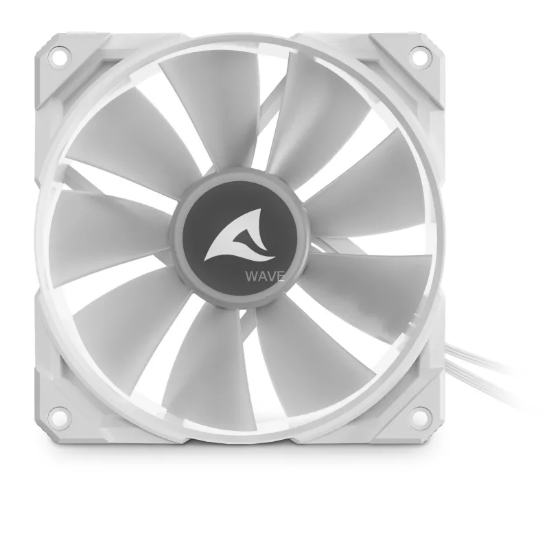 Ventoinha Sharkoon F50 12 cm Cinzento Branco 600-2000 RPM 132 m³/h
