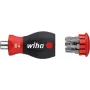 Chave de fendas manual Wiha 33736 Chave de fendas multibit com catraca