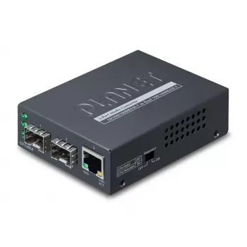 PLANET GT-1205A Conversor de rede de mídia 1000 Mbit/s preto