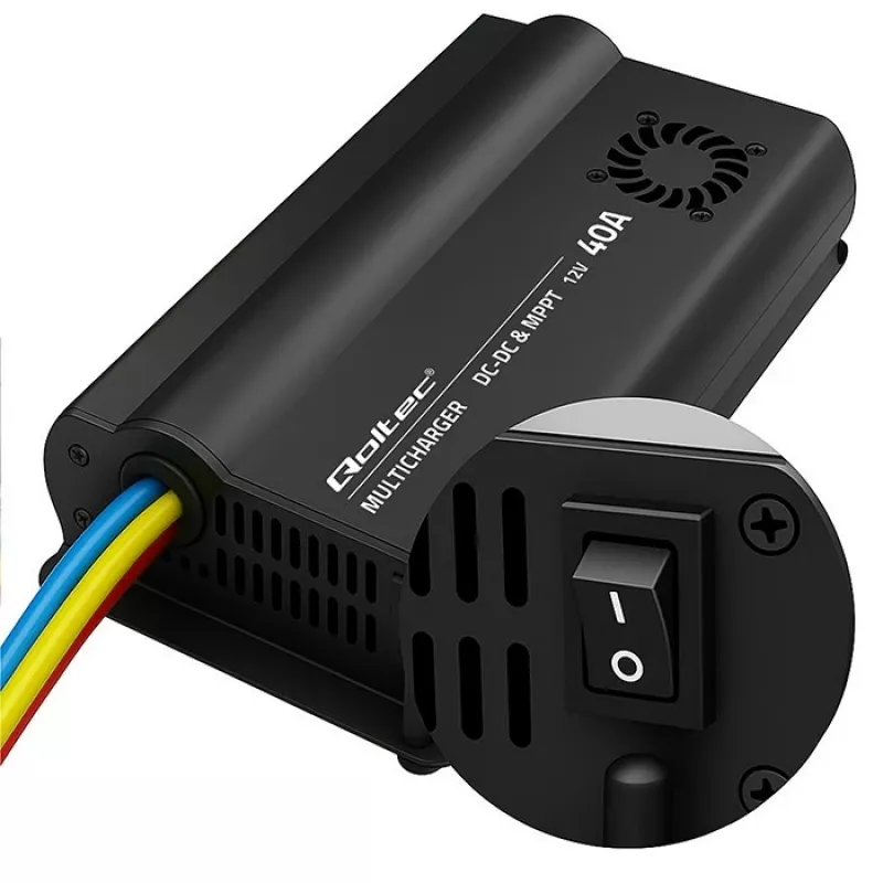 Carregador DC-DC 12V com regulação MPPT 40A