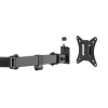 Suporte de mesa Maclean para 2 monitores, VESA 75x75 e 100x100, 17-32, 2x 9kg, MC-754N