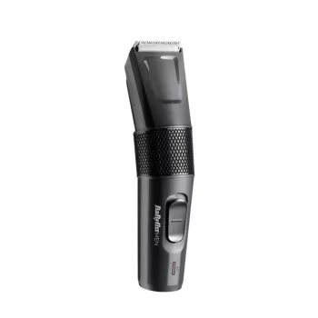 Máquina de cortar cabelo BABYLISS E786E, sem fio recarregável, 13 definições de comprimento, 0,5–24 mm, lâmina de aço inoxidável, preto