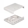 Caixa de superfície Keystone DeLOCK 67052 para módulos de fibra ótica, 6 portas, branco