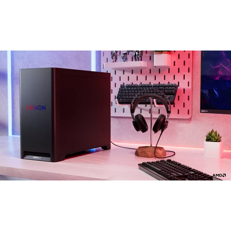 Lenovo Legion | T5 30AGB10 | Desktop | Torre | AMD Ryzen 7 | 7700X | 32 (2x16GB) GB | UDIMM DDR5 | 512 GB | NVIDIA GeForce RTX 5070 | Sem teclado | Windows 11 Pro | Garantia 24 meses