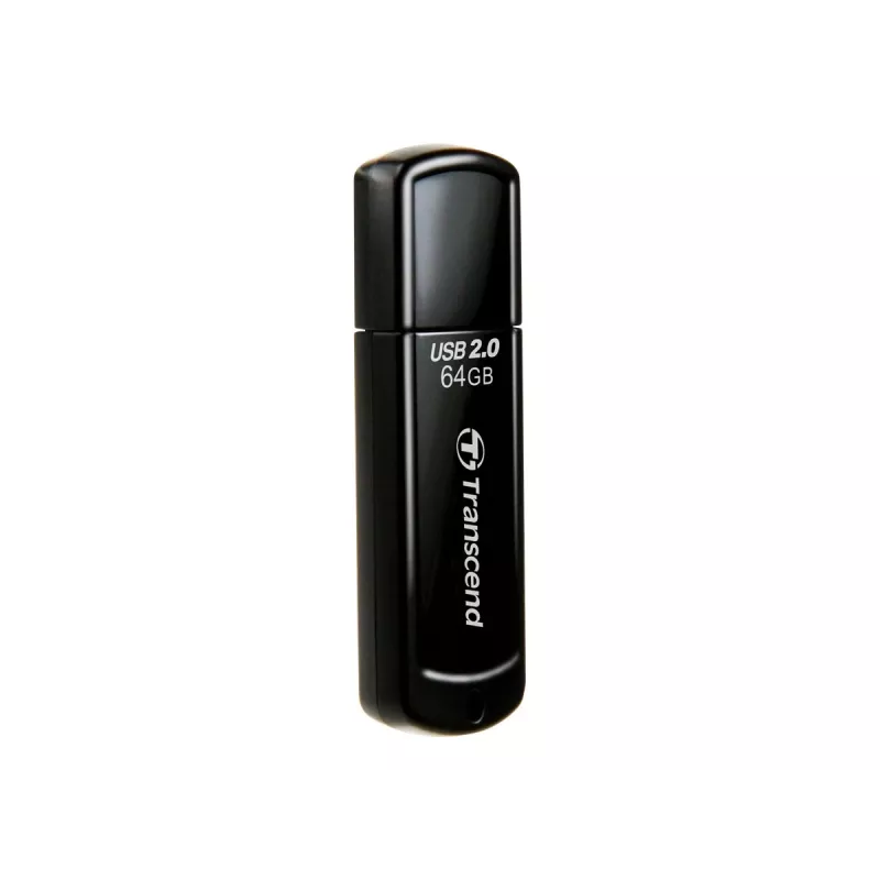 Pen drive USB Transcend JetFlash 350 64GB, USB 2.0, Preto