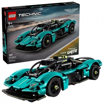 LEGO Technic Conjunto Aston Martin Valkyrie Modelo Escala 1:8, 707 peças, idade recomendada 9+