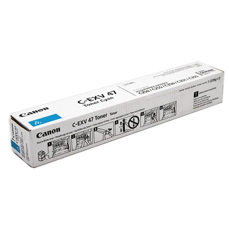 Cartucho de toner Canon C-EXV 47 1 unid. original ciano