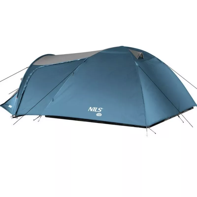 Tenda de Campismo NILS CAMP NC6012 Azul-Cinzento