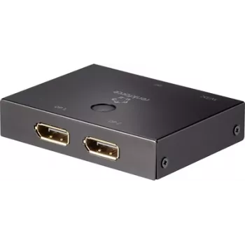 Renkforce Comutador DisplayPort 2 portas bidirecional 3840 x 2160 píxeis (RF-3795624)