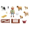 Jogo de simulação de pastor com ovelhas Playmobil