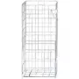 Balde do lixo Tork 229750 60 L retangular metal branco