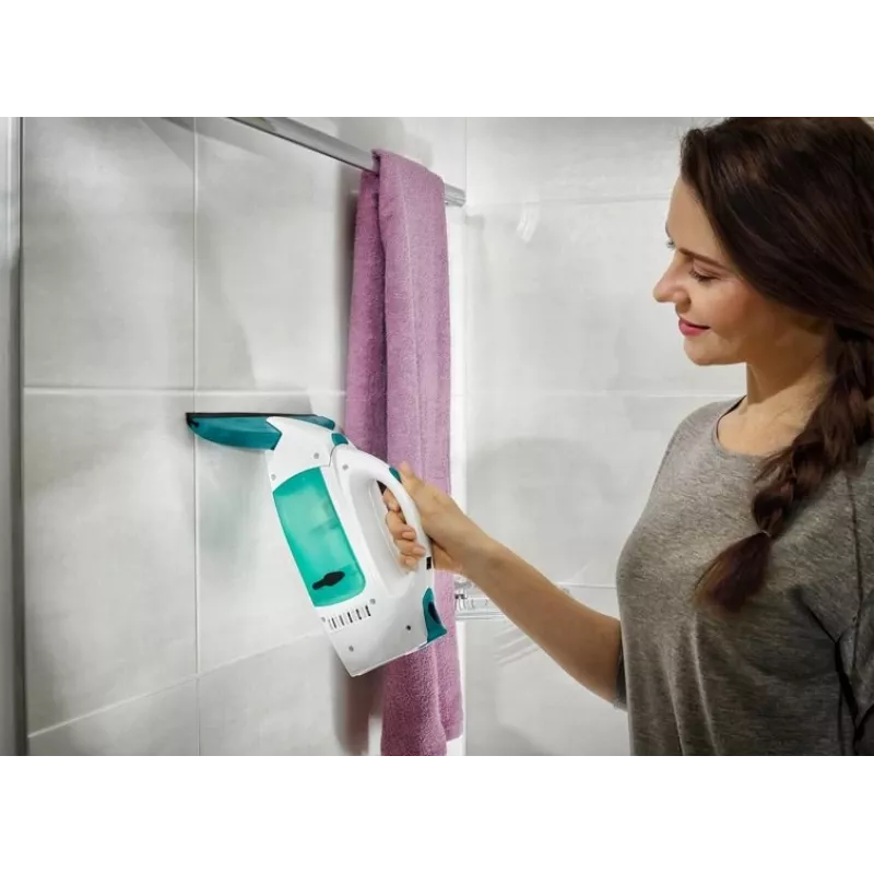 Aspirador de vidros Leifheit Glass Cleaner Dry&Clean com cabo e escova de limpeza 51003