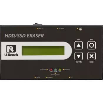Estação de apagamento de dados Renkforce TP100 – apagamento seguro de dados para unidades SATA e IDE