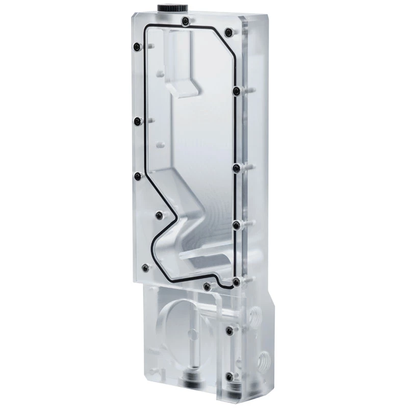 Phanteks Glacier R220C reservatório, backplate de acrílico transparente, LED DRGB (PH-R220C_02)