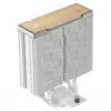 Arrefecedor de ar DeepCool AK400 G2 WH, ventoinha de 120 mm, pressão máx. de ar 3,33 mmH₂O, 92×132×156 mm, branco