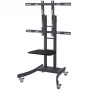 VALUE - Suporte para ecrã LCD/plasma/leitor de DVD - preto - tamanho do ecrã: 82 - 254 cm (32 - 100 polegadas) (17.99.1165)