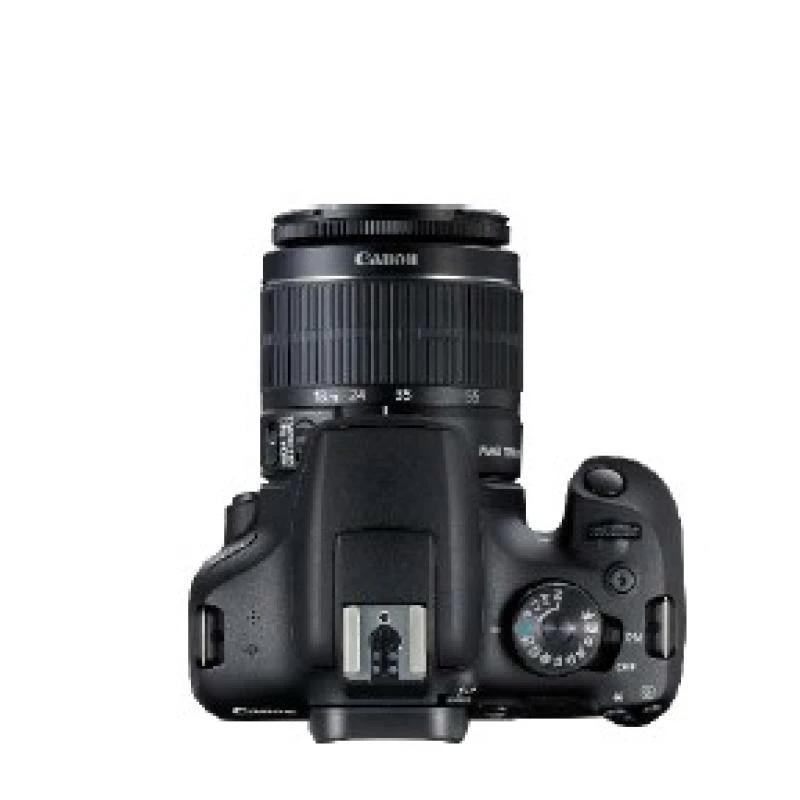 Canon EOS 2000D BK 18-55 IS II EU26 kit de câmara DSLR 24,1 MP CMOS 6000 x 4000 píxeis preto